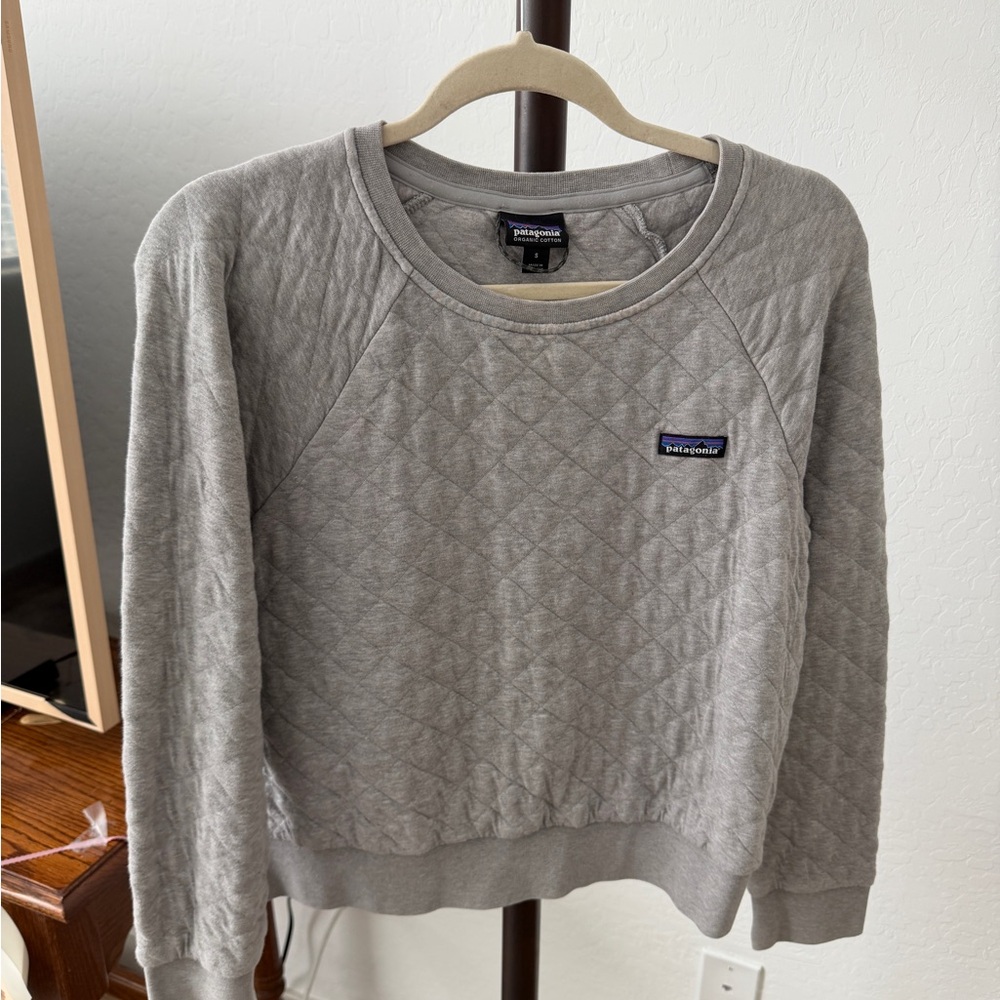 Patagonia Organic Cotton Gray Top
